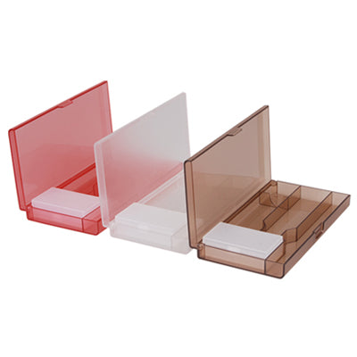 Eco-friendly Personal Case Portable Lifestyle Item Carrying Box for Easy Trip Tour (Random Color Delivery)