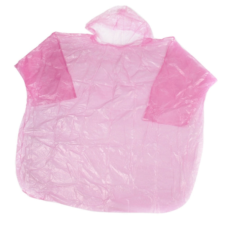 5 PCS Disposable Pocket Emergency Raincoat, Random Color Delivery
