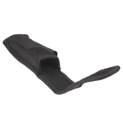 Convenient Nylon Holster for Flashlight Torch Climbing Stick(Black)