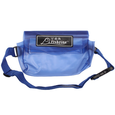 High Quality PVC Waterproof Waist Bag for Outdoor Sports(Blue)