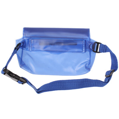 High Quality PVC Waterproof Waist Bag for Outdoor Sports(Blue)