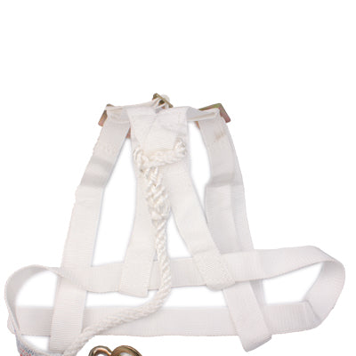 Emergency Heavy Safety Rope with Hooks for Climbing / Rescue(White)