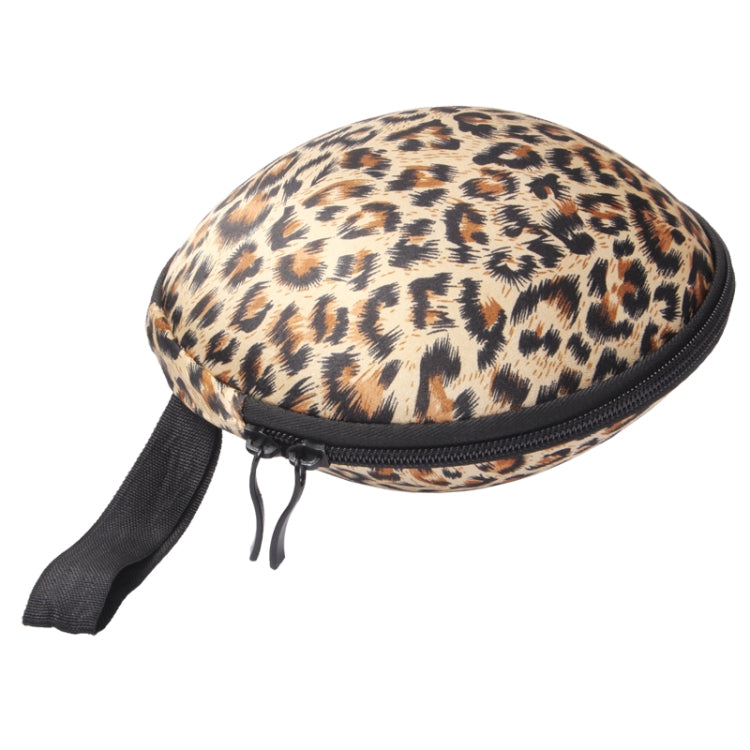Portable Protect Leopard Prints Bra Molded Storage Bag Travel Organizer Bra Bag