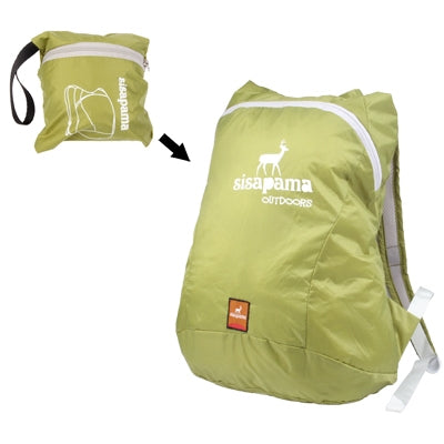 Waterproof Folding Backpack with Adjustable Band, Folding Size: 11x4x10cm