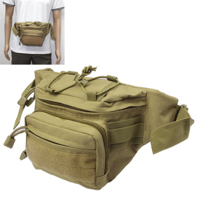 Casual Solid color Waist Bag Fanny Pack with Adjustable Band & Zipper Pockets