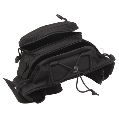 Casual Solid color Waist Bag Fanny Pack with Adjustable Band & Zipper Pockets