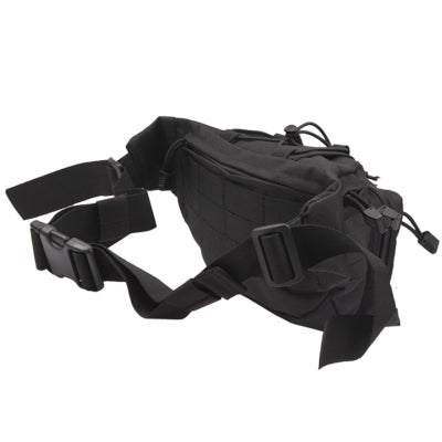 Casual Solid color Waist Bag Fanny Pack with Adjustable Band & Zipper Pockets