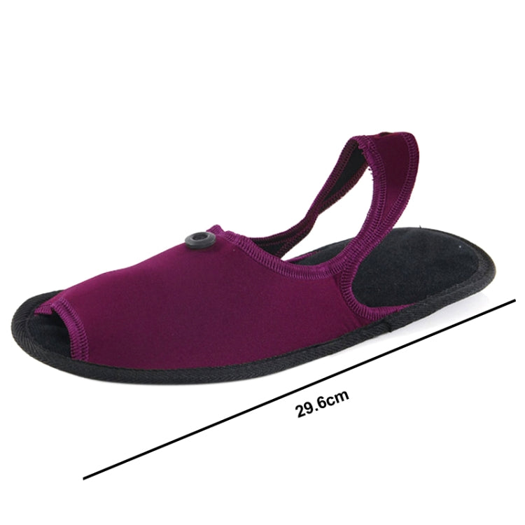 Outdoor Folding Portable Slippers, Size: L