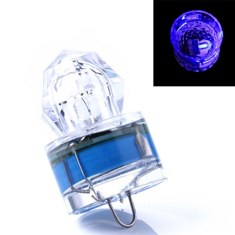 Deep Sea Night Fishing Diamond LED Flashing Light / Under Water Attract Fish Bait Lure Lamp (Random Color Delivery)