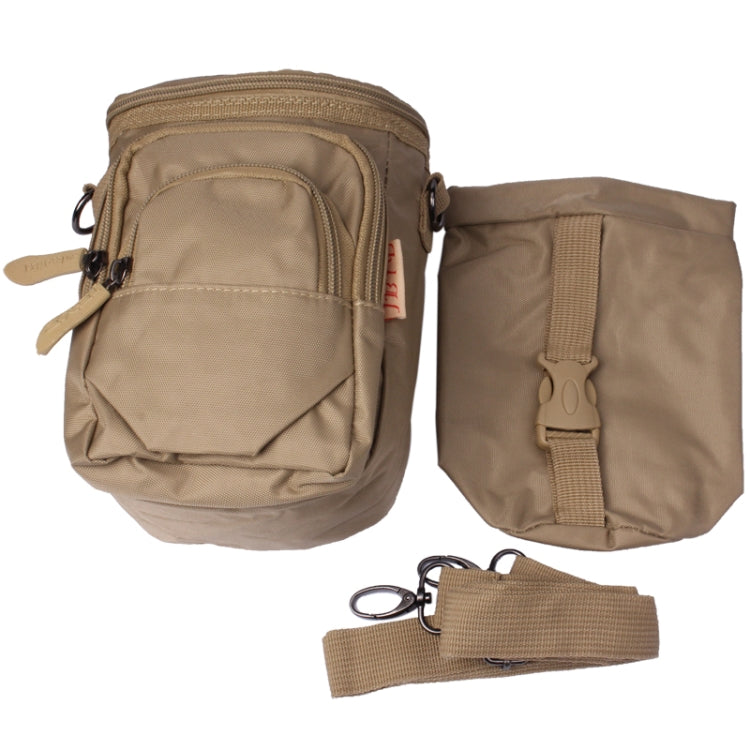 Multifunction Waist Bag / Shoulder Bag with Kettle Pocket(Khaki)