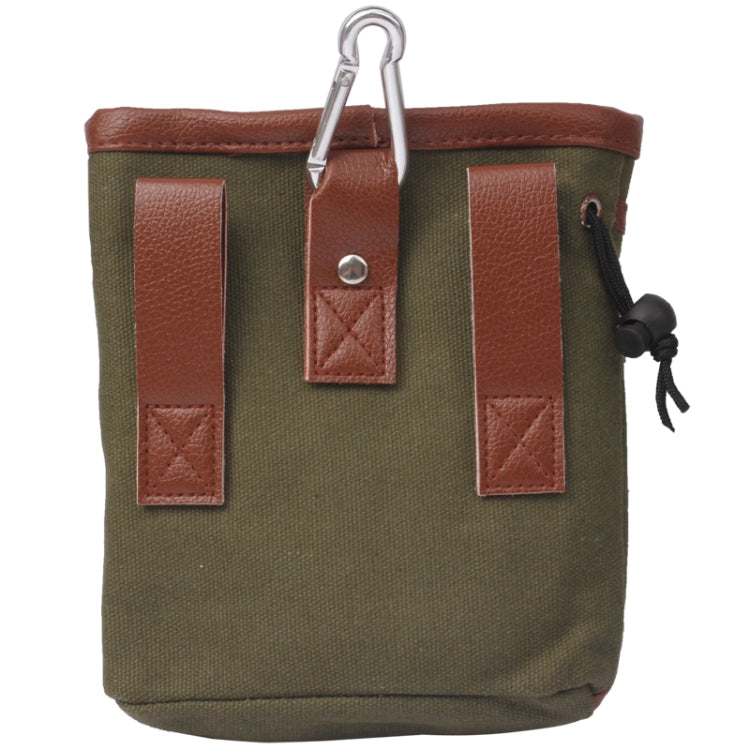 Stylish Multifunction Waist / Belt Bag with Carabiner(Army Green)