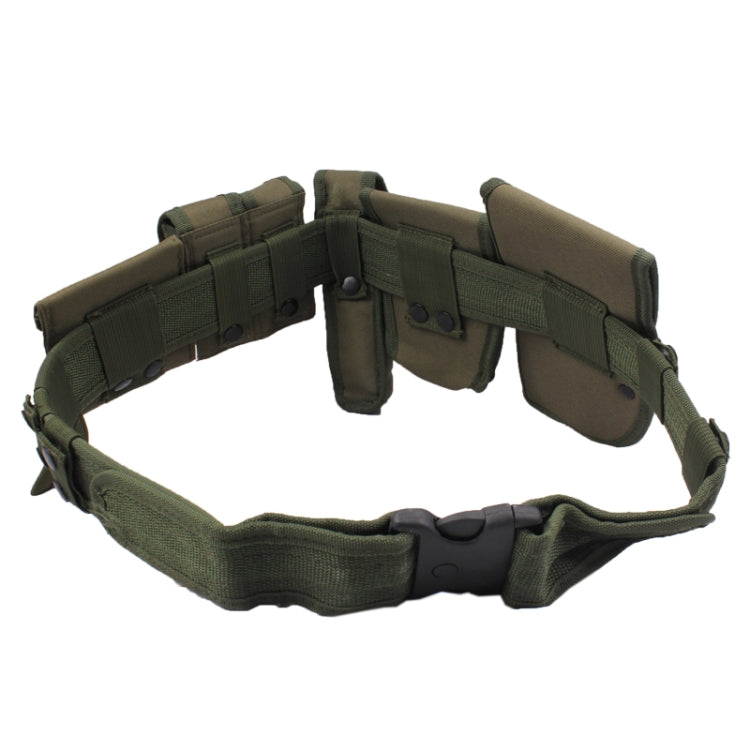 Multi-function Six Pockets Storage Waist Bag for Outdoor Activities(Army Green)