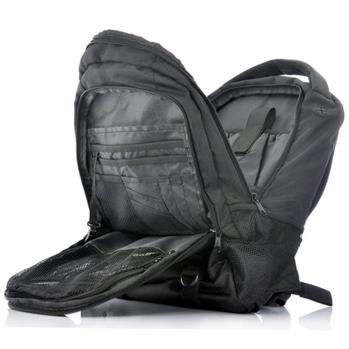 Solar Charger Backpack Bag with 2200mAh Battery & 2.4W Solar Panel