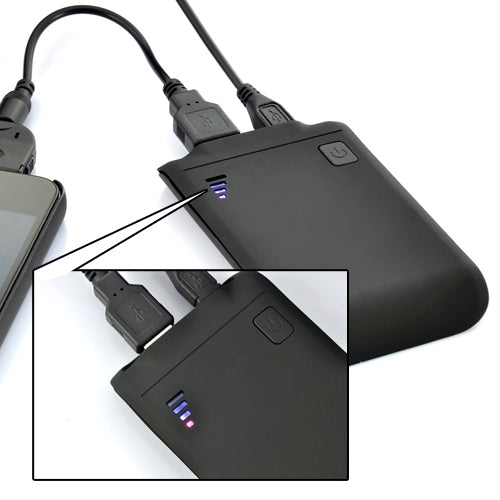 Solar Charger Backpack Bag with 2200mAh Battery & 2.4W Solar Panel