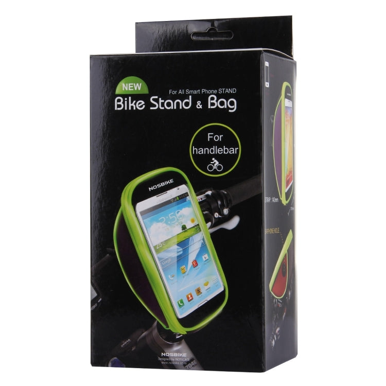 Outdoor Sports Cycling Riding Bicycle Bag & Stand for Cell phone, Screen Size: approx 13.7 x 9cm
