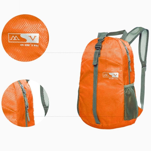 Fashion Nylon Waterproof Sports Folding Backpack