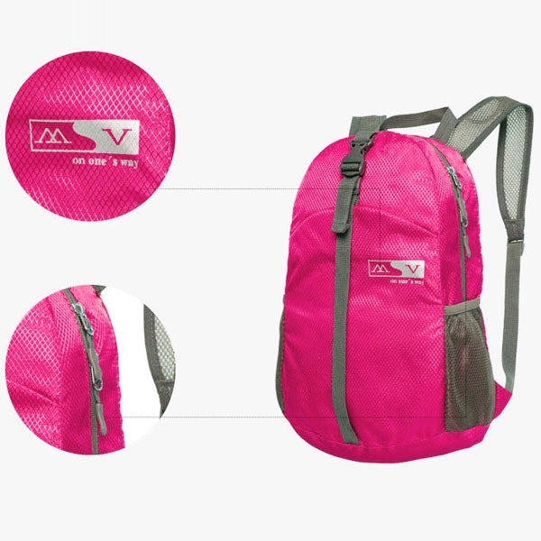 Fashion Nylon Waterproof Sports Folding Backpack