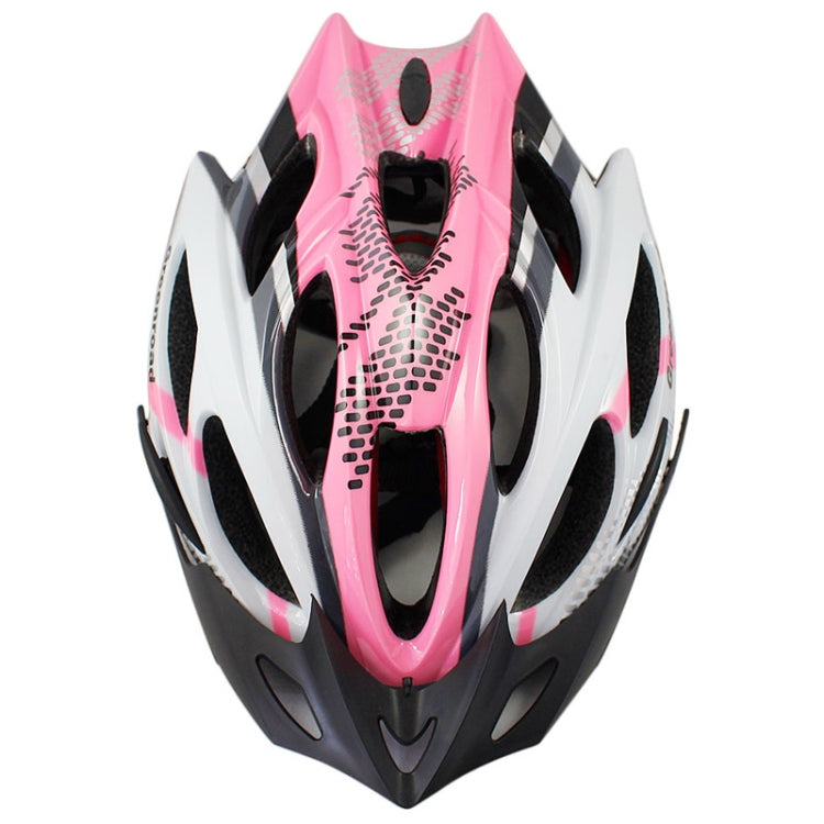 MTB / Greenroad Outdoor Bike Bicycle Cycling Helmet + Visor, LW-829(Pink)