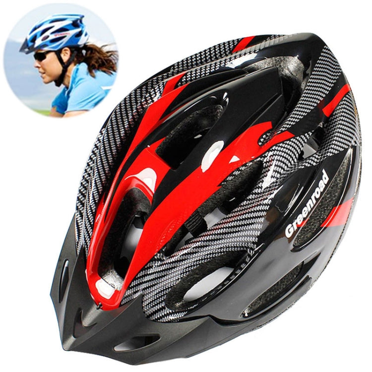 MTB / Greenroad Outdoor Bike Bicycle Cycling Helmet + Visor, LW-830