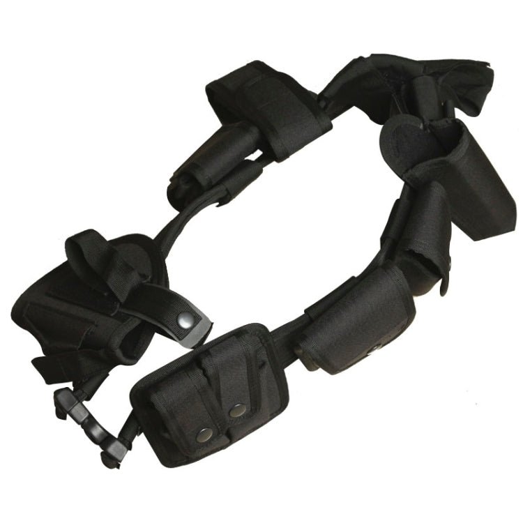 10 in 1 Multifunction Outdoor Saddlebag / Accessories Bag / Waist Bag with Belt(Black)