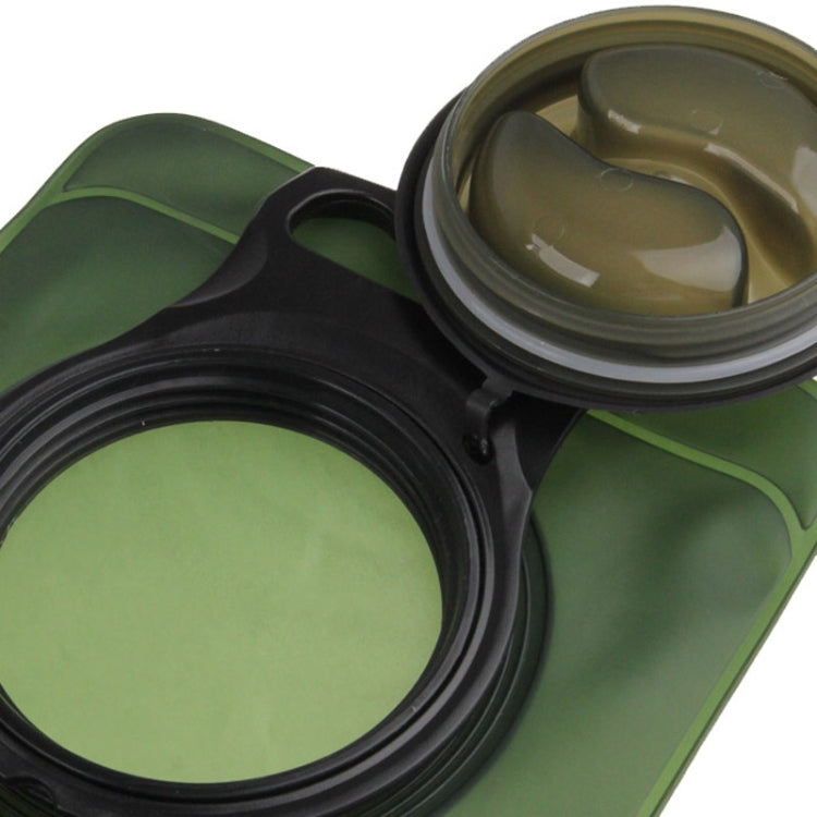 2.5L TPU Sports Outdoor Foldable Mouth Water Bladder Bag for Bicycle Camping Hiking Climbing