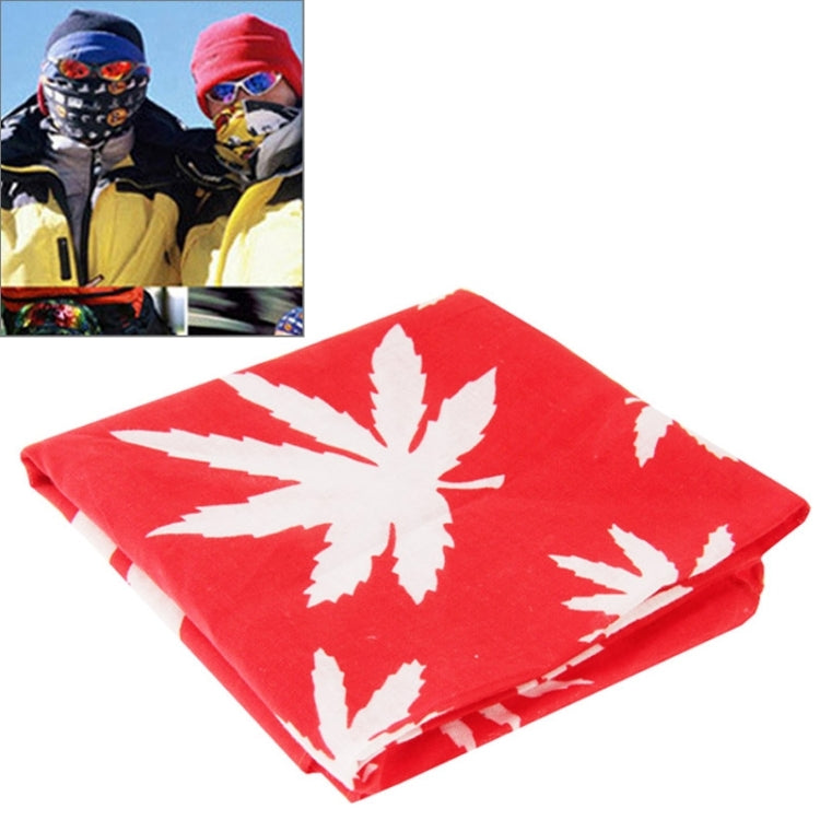 Outdoor Multifunctional Dustproof Windproof Face Towel Rectangular Scarf Visible Mask Hat