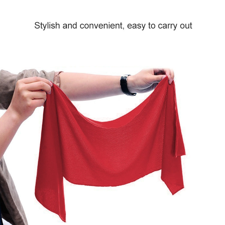 10 PCS Outdoor Sports Portable Cold Feeling Prevent Heatstroke Ice Towel, Size: 30*80cm