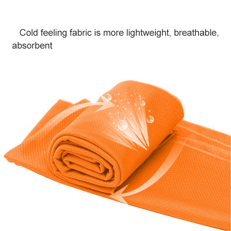 10 PCS Outdoor Sports Portable Cold Feeling Prevent Heatstroke Ice Towel, Size: 30*80cm