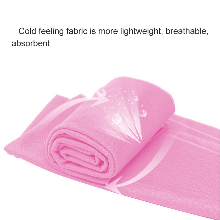 10 PCS Outdoor Sports Portable Cold Feeling Prevent Heatstroke Ice Towel, Size: 30*80cm