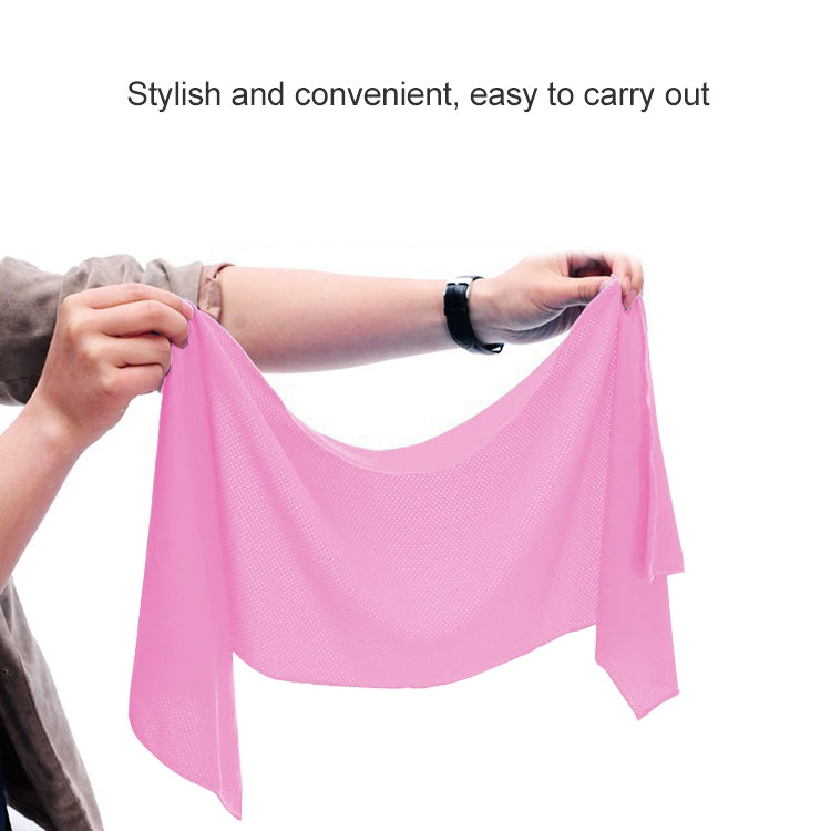 10 PCS Outdoor Sports Portable Cold Feeling Prevent Heatstroke Ice Towel, Size: 30*80cm