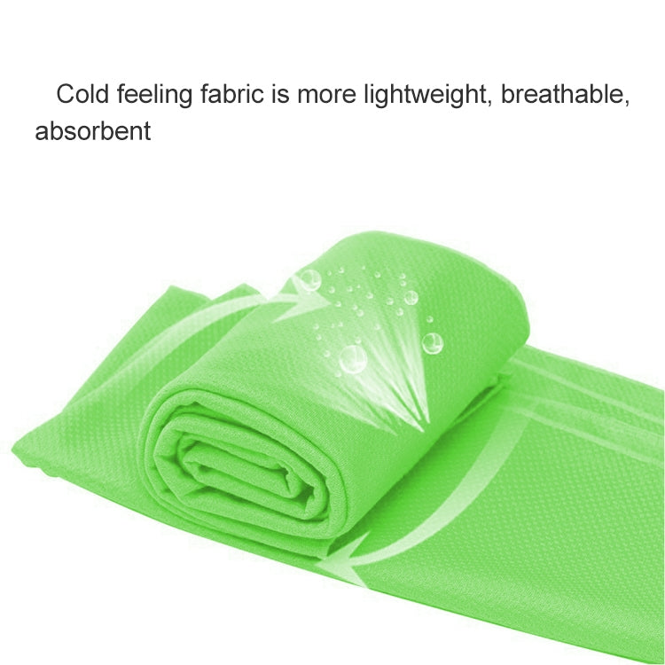 10 PCS Outdoor Sports Portable Cold Feeling Prevent Heatstroke Ice Towel, Size: 30*80cm