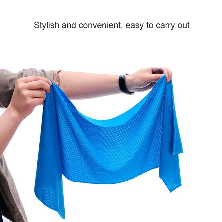 10 PCS Outdoor Sports Portable Cold Feeling Prevent Heatstroke Ice Towel, Size: 30*80cm