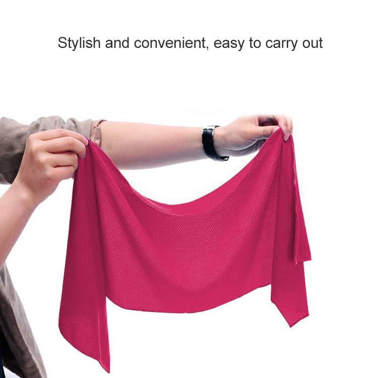 10 PCS Outdoor Sports Portable Cold Feeling Prevent Heatstroke Ice Towel, Size: 30*80cm