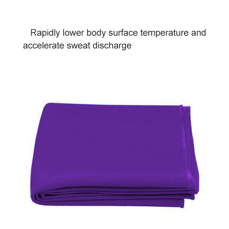 10 PCS Outdoor Sports Portable Cold Feeling Prevent Heatstroke Ice Towel, Size: 30*80cm