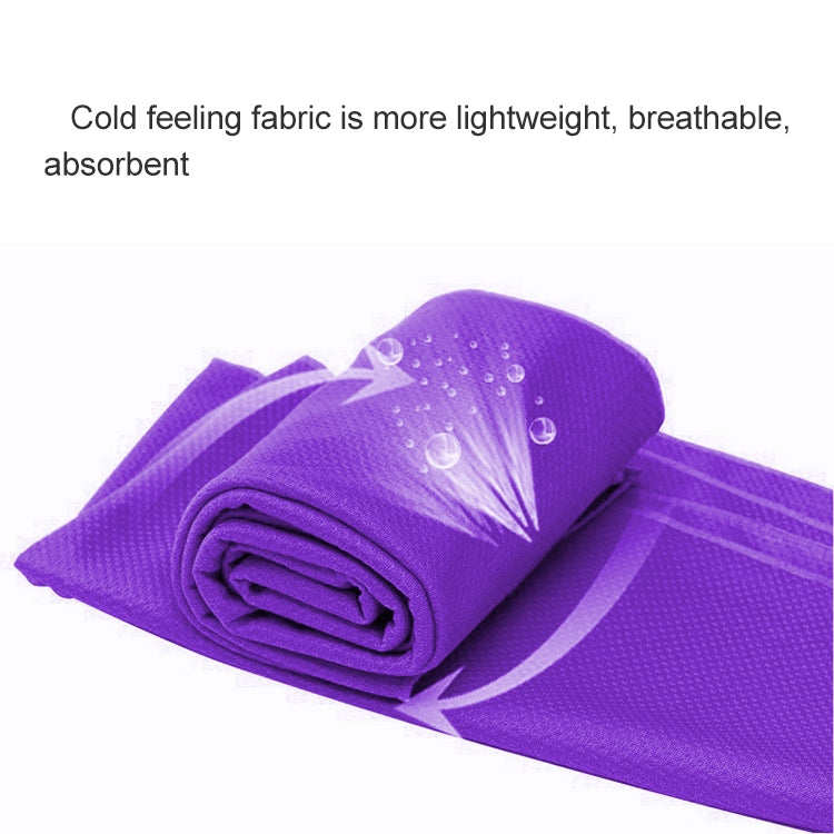 10 PCS Outdoor Sports Portable Cold Feeling Prevent Heatstroke Ice Towel, Size: 30*80cm