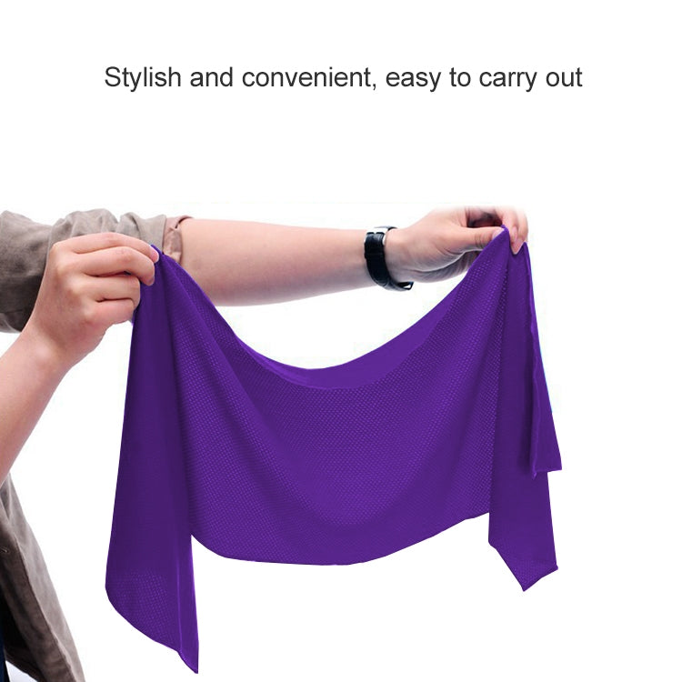 10 PCS Outdoor Sports Portable Cold Feeling Prevent Heatstroke Ice Towel, Size: 30*80cm