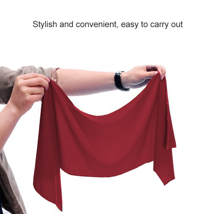 10 PCS Outdoor Sports Portable Cold Feeling Prevent Heatstroke Ice Towel, Size: 30*80cm