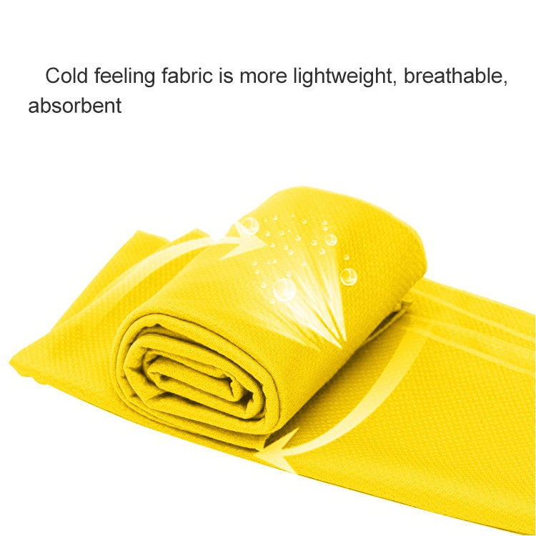 10 PCS Outdoor Sports Portable Cold Feeling Prevent Heatstroke Ice Towel, Size: 30*80cm