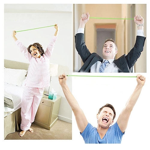 Supercute SH045 Portable Silicone Stretch Exercise Cord(Blue)