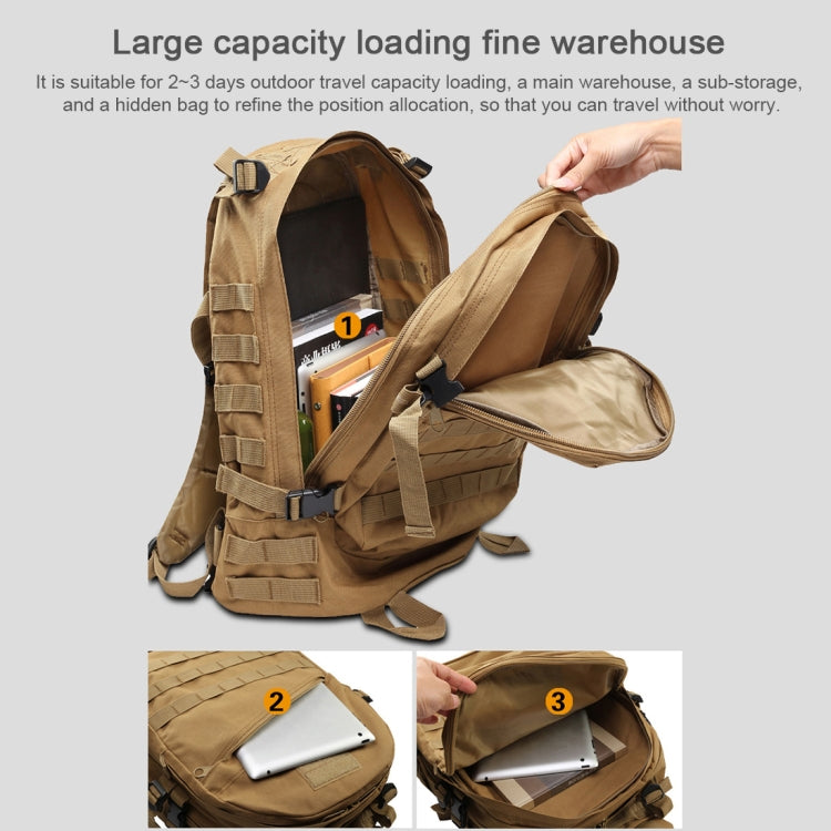 3D Field Outdoor Molle Rucksack Backpack Camping Hiking Bag