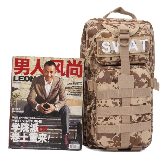 Outdoor Gear Molle 3P Assault Backpack Mountaineerin Travel Canvas Swat Combat Camping Cycling Bag