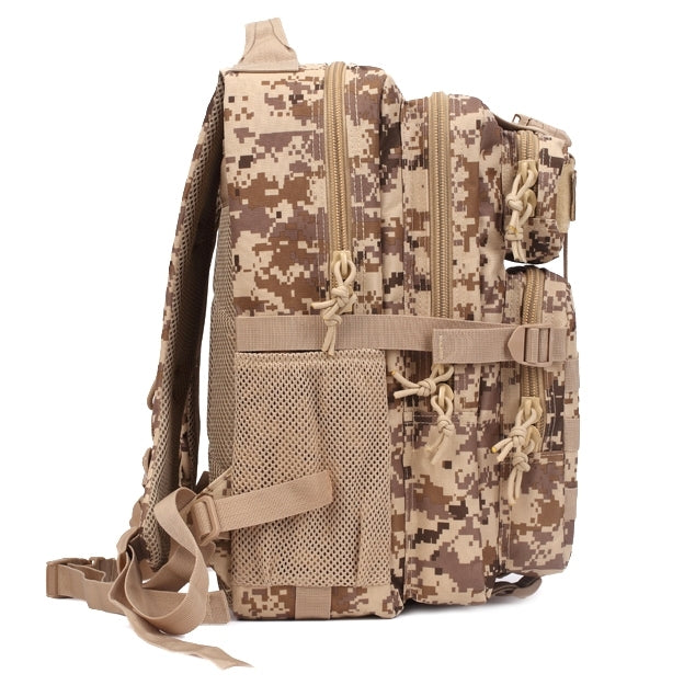 Outdoor Gear Molle 3P Assault Backpack Mountaineerin Travel Canvas Swat Combat Camping Cycling Bag
