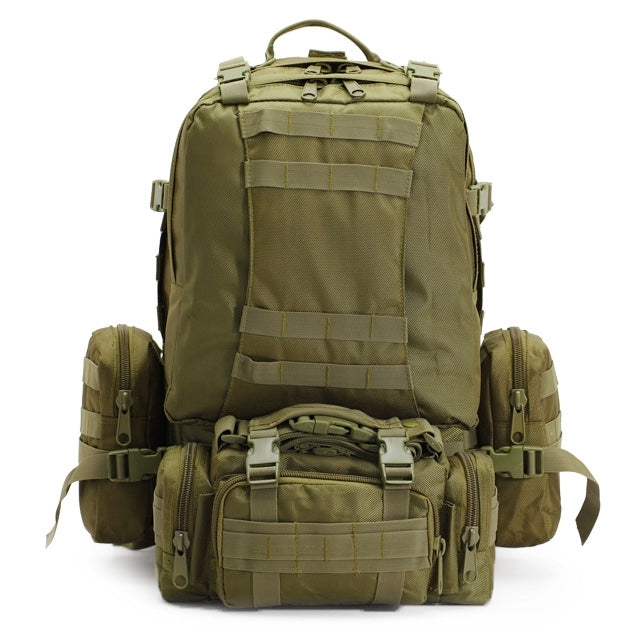 Outdoor Multifunctional Hiking Camping Combination Backpack Bag