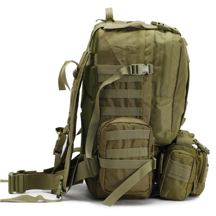 Outdoor Multifunctional Hiking Camping Combination Backpack Bag
