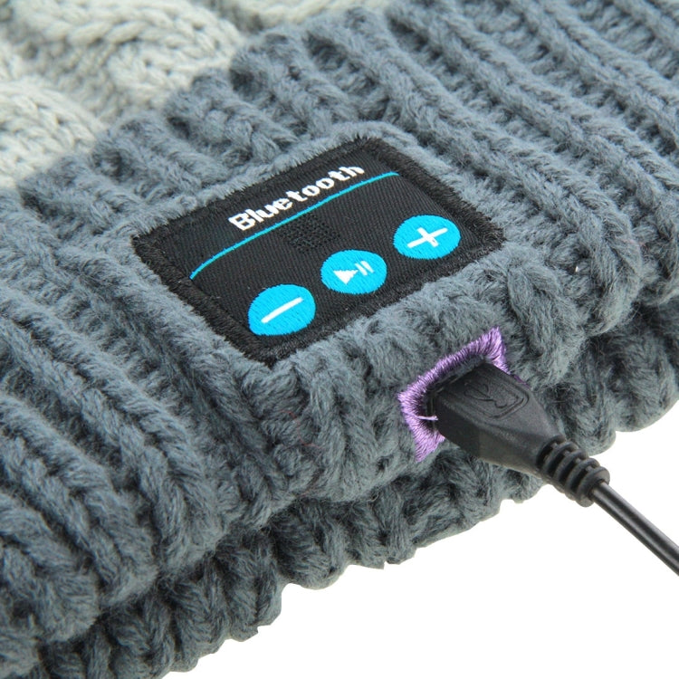 Bluetooth Headset Beanie Knitted Warm Winter Hat for iPhone 6 & 6s / iPhone 5 & 5S / iPhone 4 & 4S and Other Bluetooth Devices