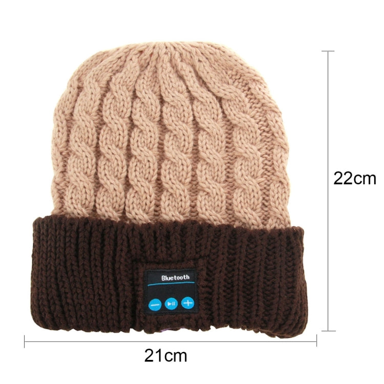 Bluetooth Headset Beanie Knitted Warm Winter Hat for iPhone 6 & 6s / iPhone 5 & 5S / iPhone 4 & 4S and Other Bluetooth Devices
