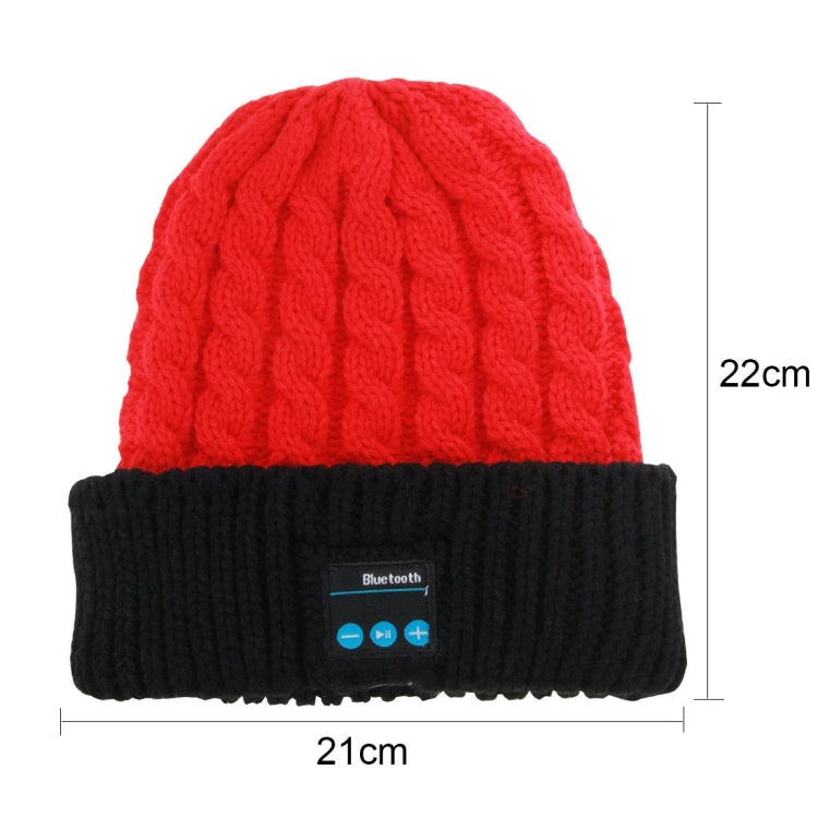 Bluetooth Headset Beanie Knitted Warm Winter Hat for iPhone 6 & 6s / iPhone 5 & 5S / iPhone 4 & 4S and Other Bluetooth Devices