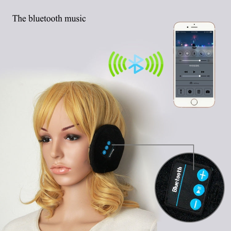 My-Call Bluetooth V3.0 Headset Warm Winter Earmuff for iPhone 6