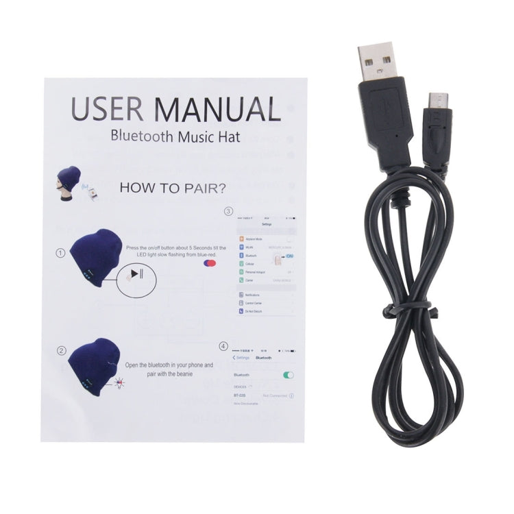 My-Call Bluetooth V3.0 Headset Warm Winter Earmuff for iPhone 6