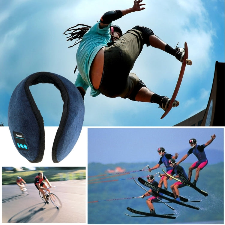 My-Call Bluetooth V3.0 Headset Warm Winter Earmuff for iPhone 6